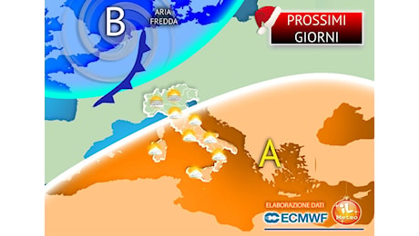 Meteo: Prossimi Giorni, l'Anticiclone non dura, già da Giovedì cambia tutto! Gli aggiornamenti