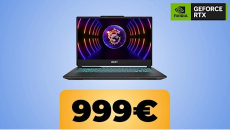 MSI Cyborg 15 in offerta per l'Amazon Prime Day: un laptop con NVIDIA GeForce RTX 4050 acquistabile a meno di 1000€!