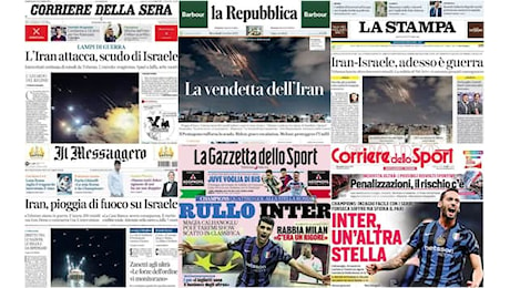 Le prime pagine dei quotidiani di oggi 2 ottobre: la rassegna stampa