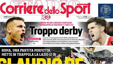 CdS sul derby di Roma: Claudio Re