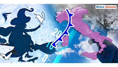 Meteo Befana 2025: pioggia e neve più del previsto, dove servirà l’ombrello