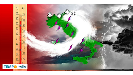 METEO: nuova perturbazione al Nord, mentre il Centro Sud si scalda