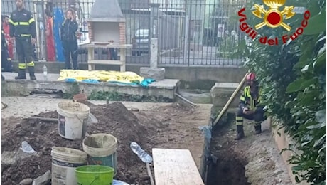 Smottamento in un cantiere a Cinisello Balsamo (Milano), uomo di 61 anne muore sepolto dai detriti