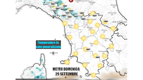 CHE TEMPO FARA’ DOMENICA? ECCO TUTTI I DETTAGLI – meteo Toscana