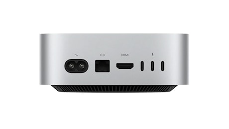 Mac mini M4, niente USB-A ma sul Pro ci sono le porte Thunderbolt 5