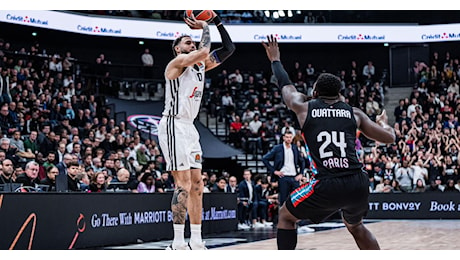 Eurolega – La Virtus cade a Parigi 81 a 78