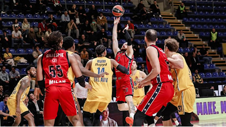 Troppa Olimpia per il Maccabi: Messina vince di 33 a Belgrado