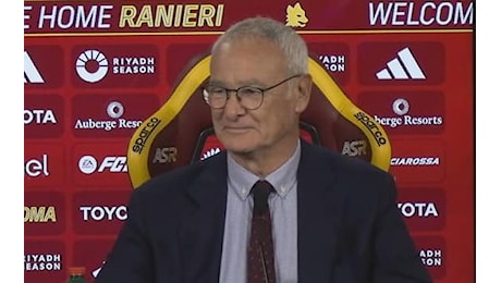 Ranieri: 'Ho iniziato alla Roma e qui finirò. Carta bianca dai Friedkin'. Video