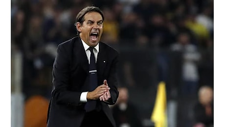 Roma Inter, Inzaghi: 'Lautaro merita il Pallone d'Oro. Calhanoglu si è fermato in tempo'. Video