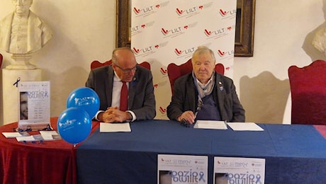 Al via il Nastro Blu per la prevenzione dei tumori maschili