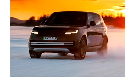 Range Rover elettrica in arrivo