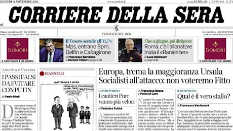 A Roma inizia il 'Ranieri ter'. Il Corriere della Sera : Panchina fino a giugno, poi dirigente