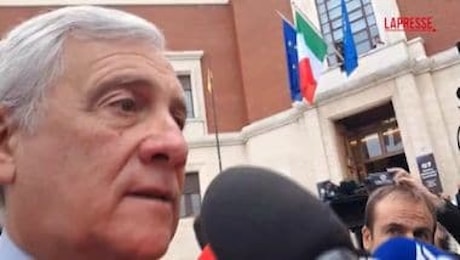 Medioriente, Tajani: Pace ancora non è vicina ma sono più ottimista