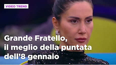 Grande Fratello, riassunto puntata dell'8 gennaio