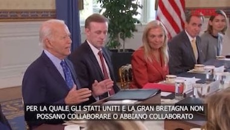 Usa-Gb, incontro Biden e Starmer alla Casa Bianca