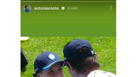 Conte saluta il piccolo Daniele: L'amore racchiuso in un sorriso