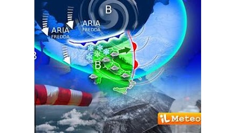 Arriva l'inverno con piogge, vento e neve: cambia tutto da mercoledì