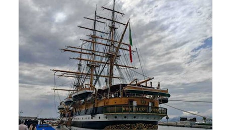 Amerigo Vespucci approdata a Palermo, visite sold out