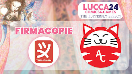 Lucca Comics & Games 2024: regolamento dei firmacopie e gli eventi Toshokan