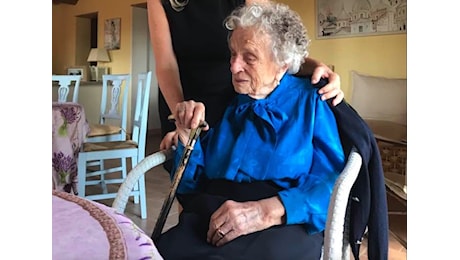 Claudia Baccarini è la più anziana d’Italia: “Ho 114 anni ma mi impressiona più una figlia di 90 anni”