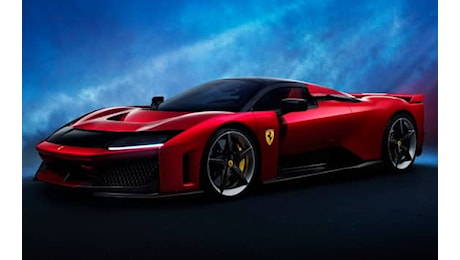 Ferrari F80, ecco la nuova supercar ibrida di Maranello. FOTO