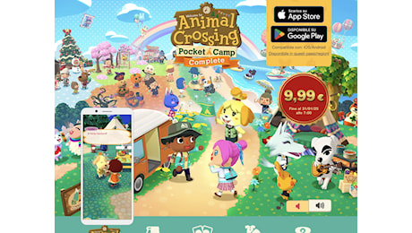 Nintendo riporta Animal Crossing Pocket Camp su iPhone