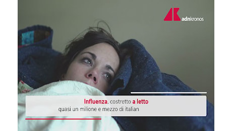 Influenza, in un mese colpiti 1 milione e mezzo di italiani