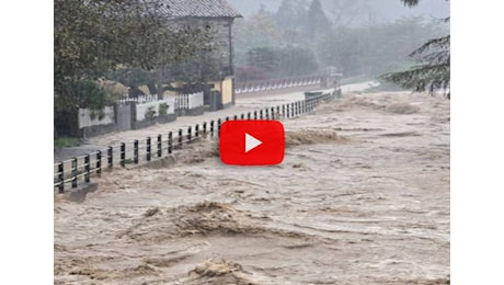 Meteo Diretta: Fiume Bormida sta esondando a Ferrania e Mallare (SV), prestare attenzione. Video