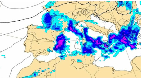 Dana, allarme in Spagna per una nuova ondata di maltempo. Gli effetti sull'Italia con pioggia e neve