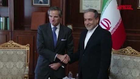 Grossi a Teheran incontra il ministro degli Esteri Araghchi