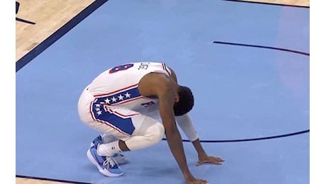 NBA, allarme in casa Sixers: il ginocchio sinistro di Paul George va di nuovo KO. VIDEO