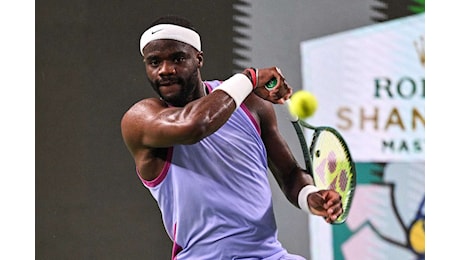 ATP Shanghai: Tiafoe si scusa dopo aver insultato l'arbitro