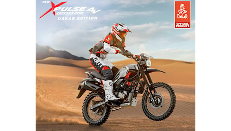 Hero Xpulse 200 Dakar Edition, la moto da rally in salsa indiana