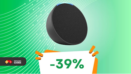 SCONTO del 39% su Echo Pop, l'altoparlante smart che non puoi perderti!