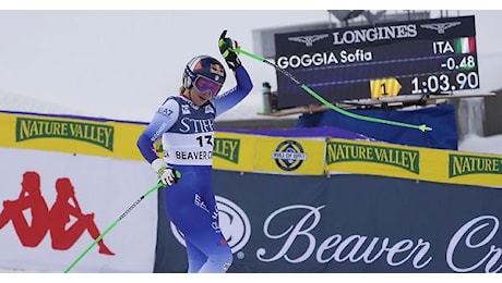 Goggia trionfa nel SuperG di Beaver Creek, Brignone quinta