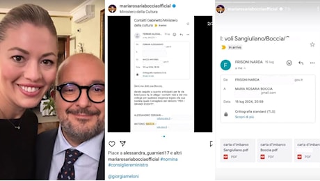 La querelle - Il Boccia-gate vicino all’implosione: lei pubblica nuove “prove” e lui si difende: «Quando la stima è diventata altro mi sono fermato»