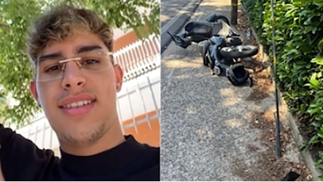 Si schianta con lo scooter rubato e muore a 17 anni