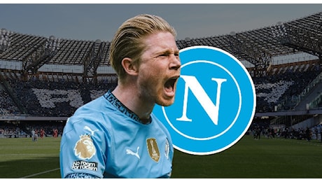 Sportitalia - De Bruyne ha aperto al Napoli: contratto biennale con opzione, i dettagli