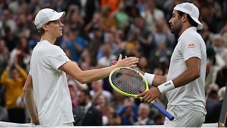 Wimbledon, Sinner: “Bello vedere Matteo tornare a questi livelli”. Berrettini: “A Jan ho detto che ora deve vincere il torneo”