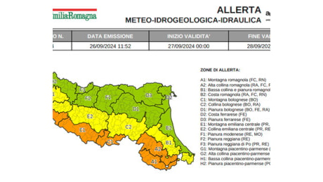 Romagna e temperature fino a 27° C