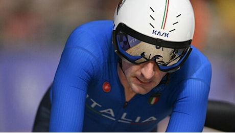 Mondiali, Elia Viviani conquista a 35 anni l'argento nell'eliminazione