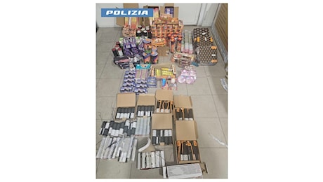 Sequestrati 150kg di botti illegali, una persona denunciata