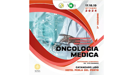 A Catanzaro Lido la terza edizione di “Oncologia Medica”