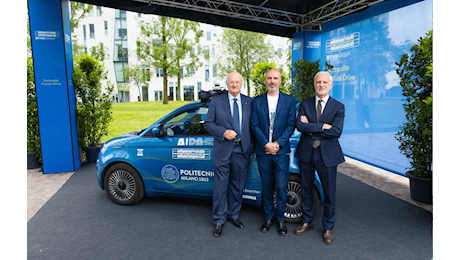 Primo viaggio dell'auto senza conducente, il progetto di Serravalle e Politecnico