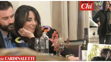 Giorgia Cardinaletti volta pagina dopo la fine della storia con Cesare Cremonini: la giornalista paparazzata a cena con un amico