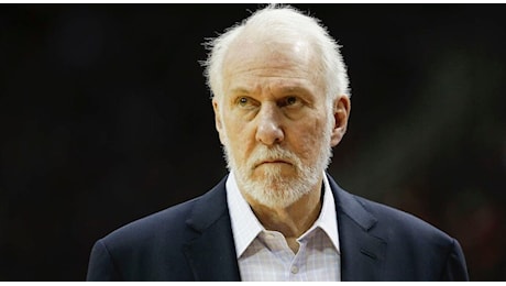 NBA, problemi di salute per Gregg Popovich: stop a tempo indeterminato