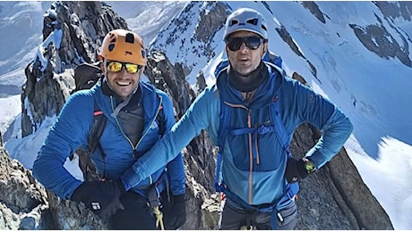 Ultimo saluto a Cristian e Luca, i due alpinisti morti sul Gran Sasso