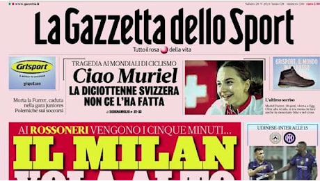 Gazzetta - Motta cerca i gol a porte chiuse