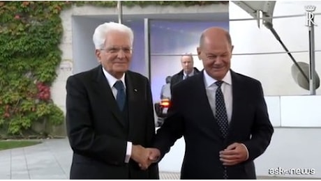 Mattarella incontra Scholz, sul tavolo Ucraina, MO e integrazione Ue