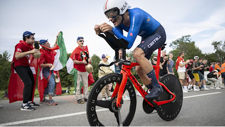 Mondiali a cronomentro, Filippo Ganna d’argento a Zurigo